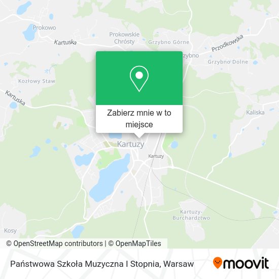 Mapa Państwowa Szkoła Muzyczna I Stopnia