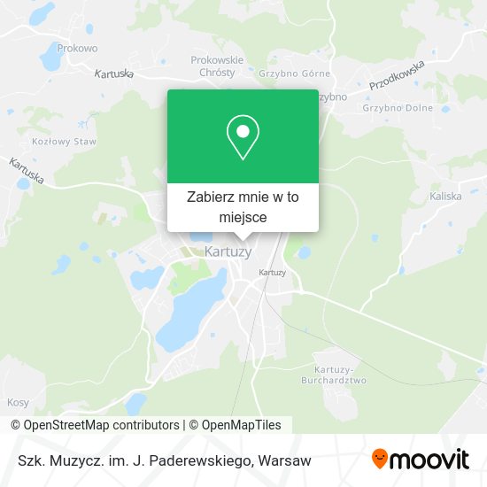 Mapa Szk. Muzycz. im. J. Paderewskiego