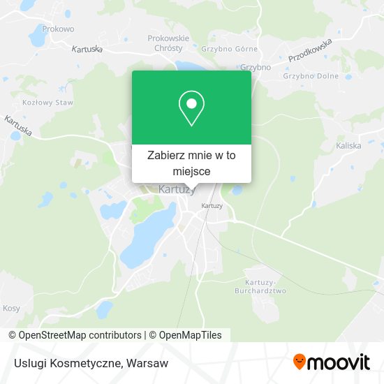 Mapa Uslugi Kosmetyczne