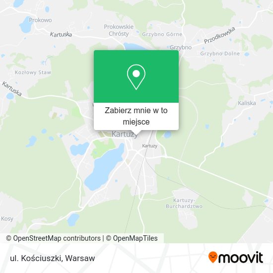 Mapa ul. Kościuszki