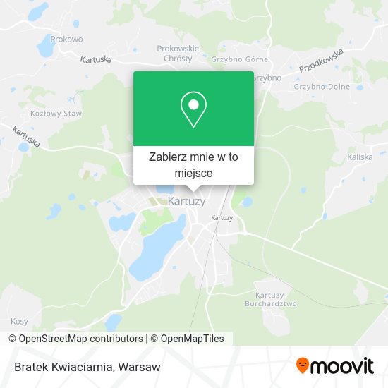 Mapa Bratek Kwiaciarnia