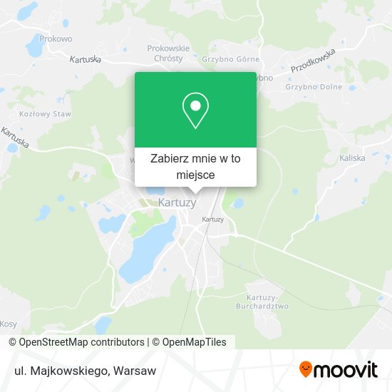 Mapa ul. Majkowskiego