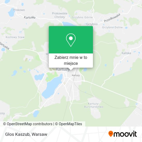 Mapa Głos Kaszub