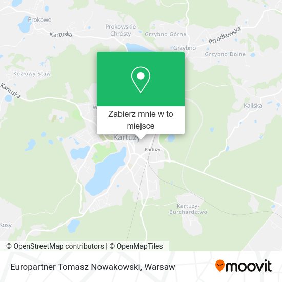 Mapa Europartner Tomasz Nowakowski