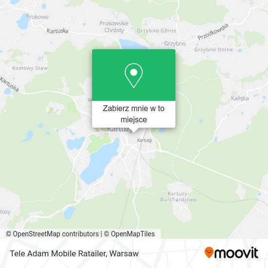 Mapa Tele Adam Mobile Ratailer