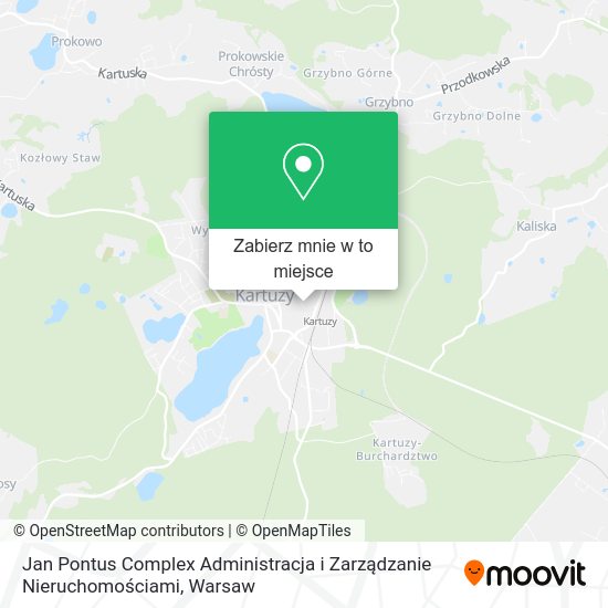 Mapa Jan Pontus Complex Administracja i Zarządzanie Nieruchomościami