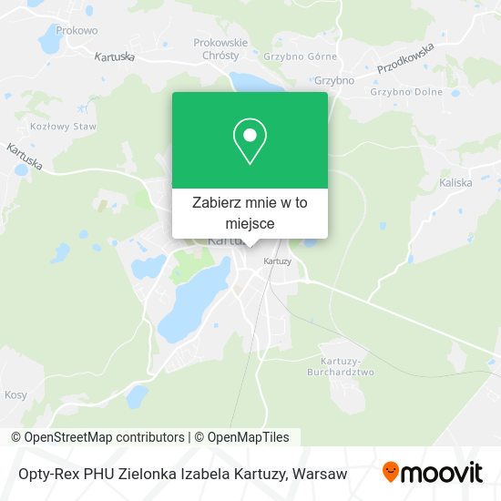 Mapa Opty-Rex PHU Zielonka Izabela Kartuzy