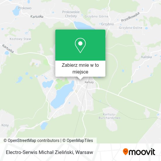 Mapa Electro-Serwis Michał Zieliński