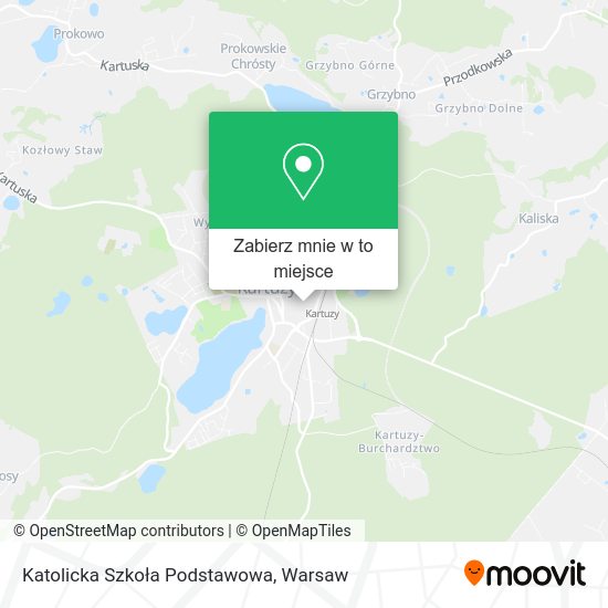 Mapa Katolicka Szkoła Podstawowa