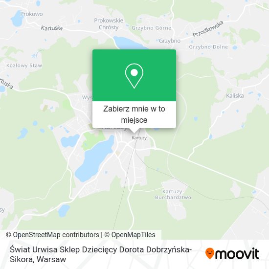 Mapa Świat Urwisa Sklep Dziecięcy Dorota Dobrzyńska-Sikora