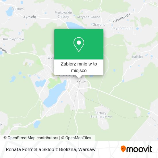 Mapa Renata Formella Sklep z Bielizna