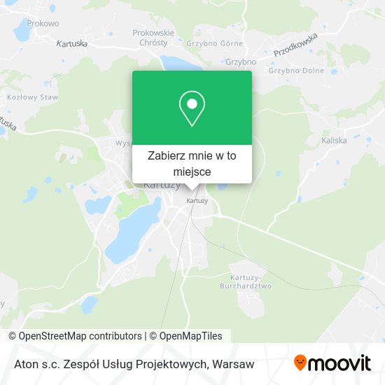 Mapa Aton s.c. Zespół Usług Projektowych