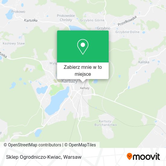 Mapa Sklep Ogrodniczo-Kwiac