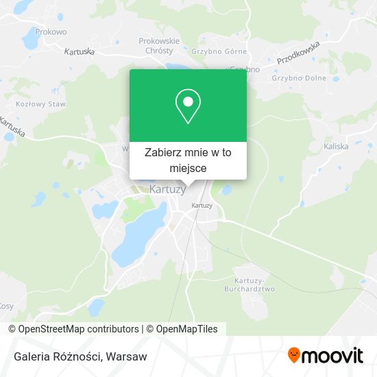 Mapa Galeria Różności