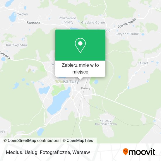 Mapa Medius. Usługi Fotograficzne