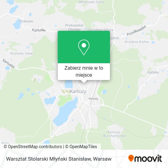 Mapa Warsztat Stolarski Młyński Stanisław