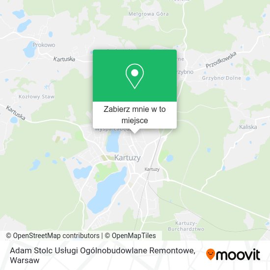 Mapa Adam Stolc Usługi Ogólnobudowlane Remontowe