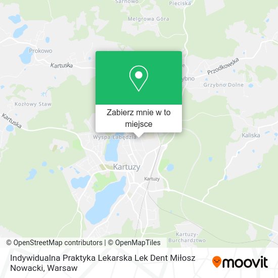 Mapa Indywidualna Praktyka Lekarska Lek Dent Miłosz Nowacki