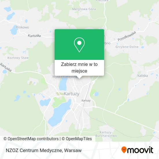 Mapa NZOZ Centrum Medyczne