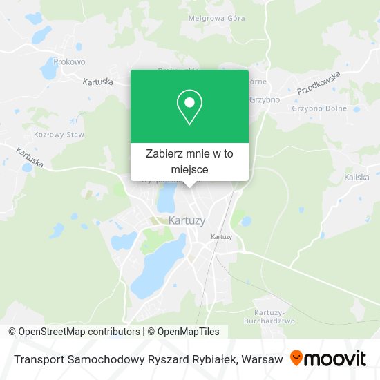 Mapa Transport Samochodowy Ryszard Rybiałek