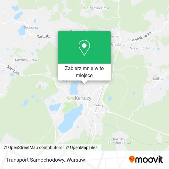 Mapa Transport Samochodowy