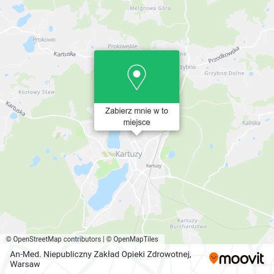 Mapa An-Med. Niepubliczny Zakład Opieki Zdrowotnej