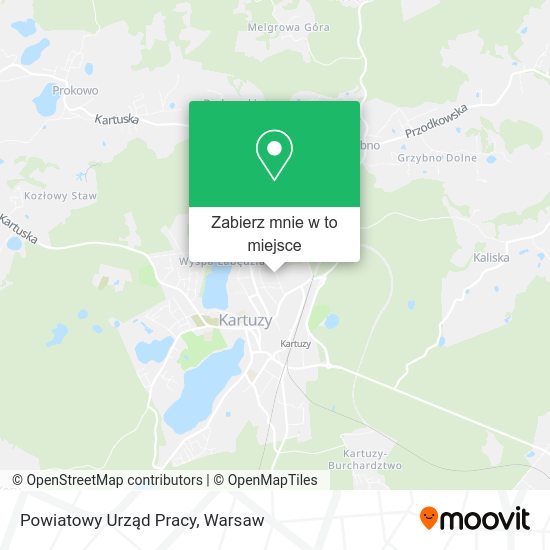 Mapa Powiatowy Urząd Pracy