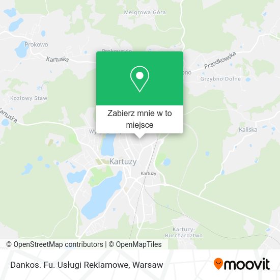 Mapa Dankos. Fu. Usługi Reklamowe