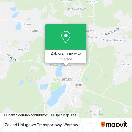 Mapa Zaklad Uslugowo Transportowy