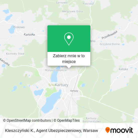 Mapa Kleszczyński K., Agent Ubezpieczeniowy