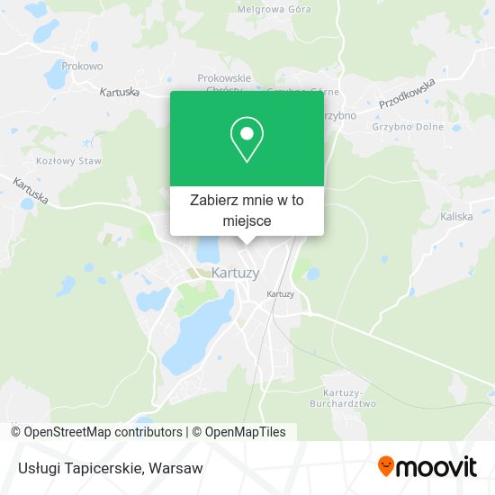 Mapa Usługi Tapicerskie