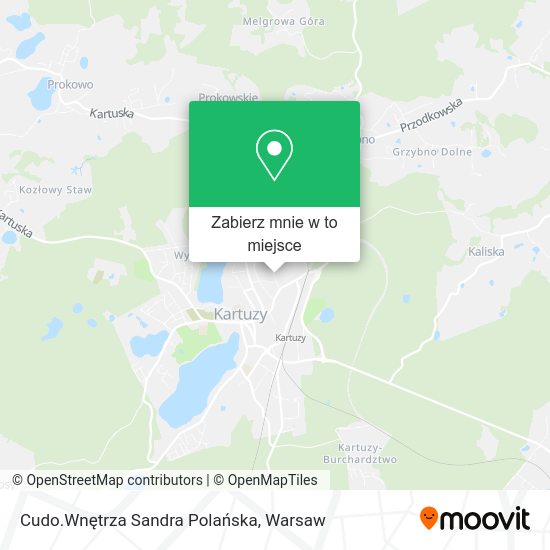 Mapa Cudo.Wnętrza Sandra Polańska