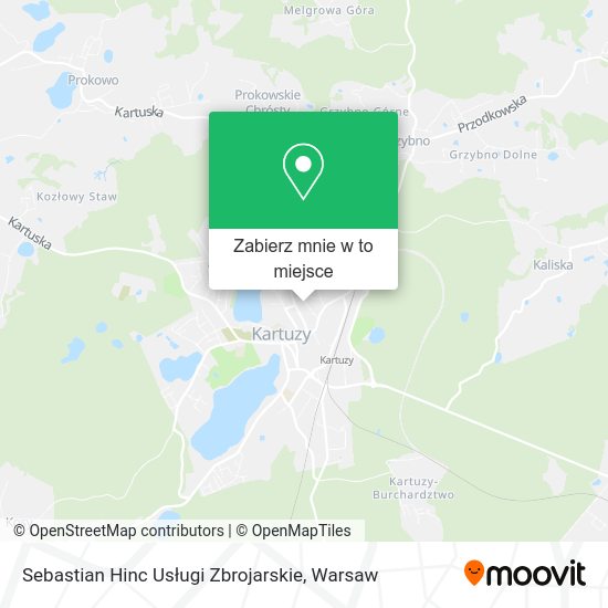 Mapa Sebastian Hinc Usługi Zbrojarskie