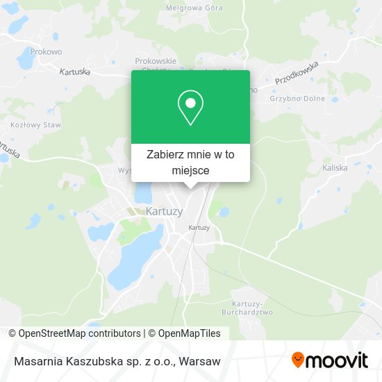 Mapa Masarnia Kaszubska sp. z o.o.