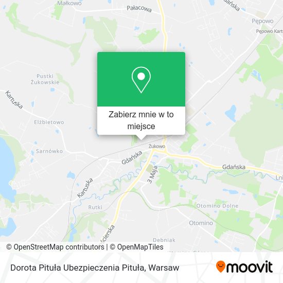 Mapa Dorota Pituła Ubezpieczenia Pituła