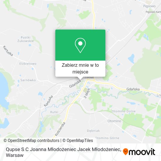 Mapa Qupse S C Joanna Młodożeniec Jacek Młodożeniec