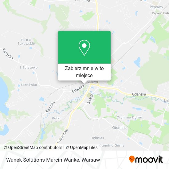 Mapa Wanek Solutions Marcin Wanke