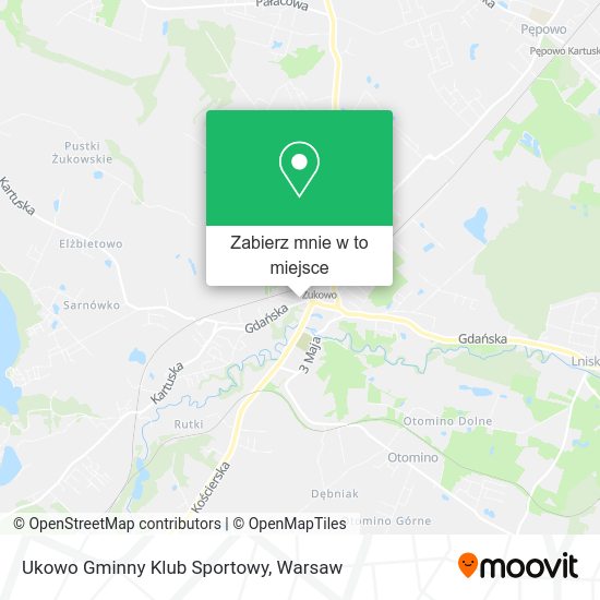 Mapa Ukowo Gminny Klub Sportowy