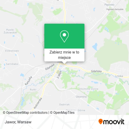 Mapa Jawor