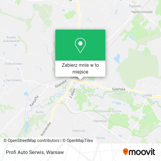 Mapa Profi Auto Serwis