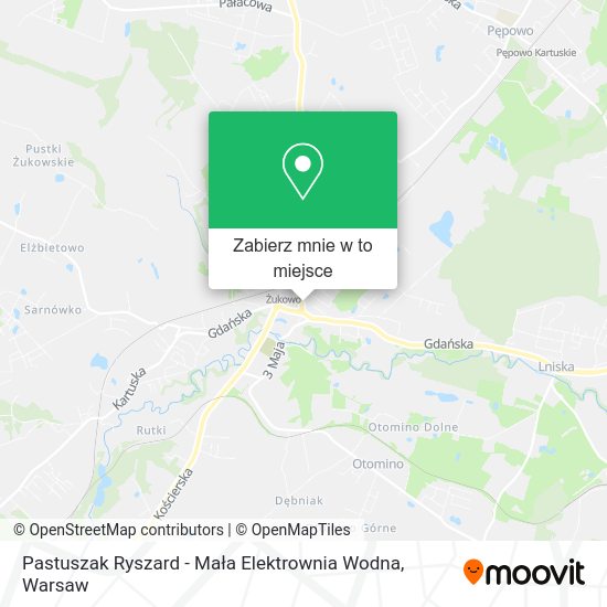 Mapa Pastuszak Ryszard - Mała Elektrownia Wodna