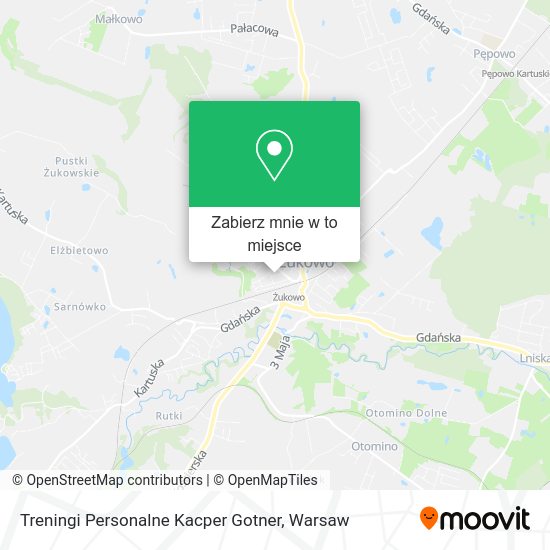 Mapa Treningi Personalne Kacper Gotner