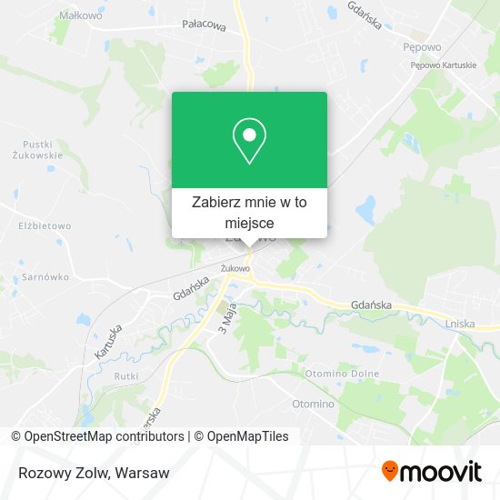 Mapa Rozowy Zolw