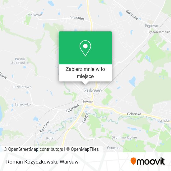 Mapa Roman Kożyczkowski