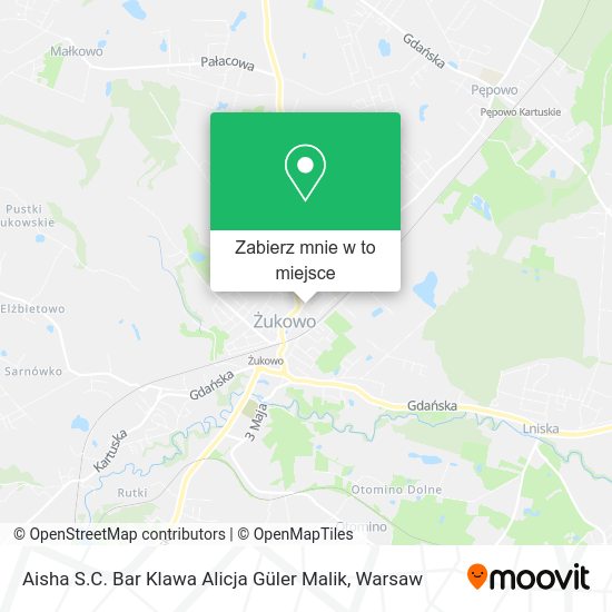 Mapa Aisha S.C. Bar Klawa Alicja Güler Malik