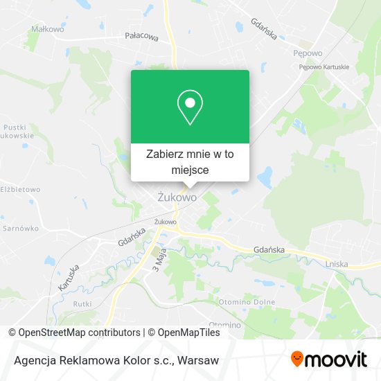 Mapa Agencja Reklamowa Kolor s.c.