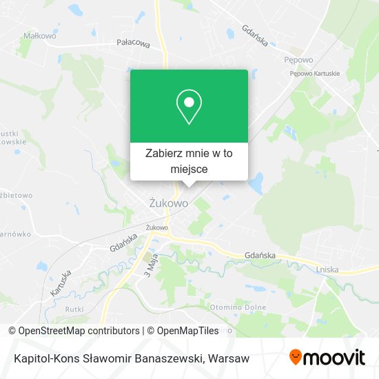 Mapa Kapitol-Kons Sławomir Banaszewski