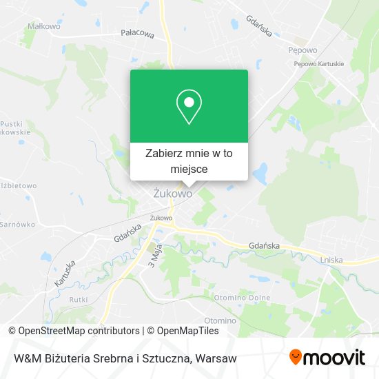 Mapa W&M Biżuteria Srebrna i Sztuczna