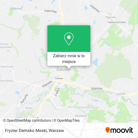 Mapa Fryzier Damsko Meski