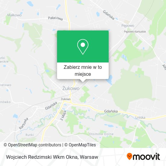 Mapa Wojciech Redzimski Wkm Okna